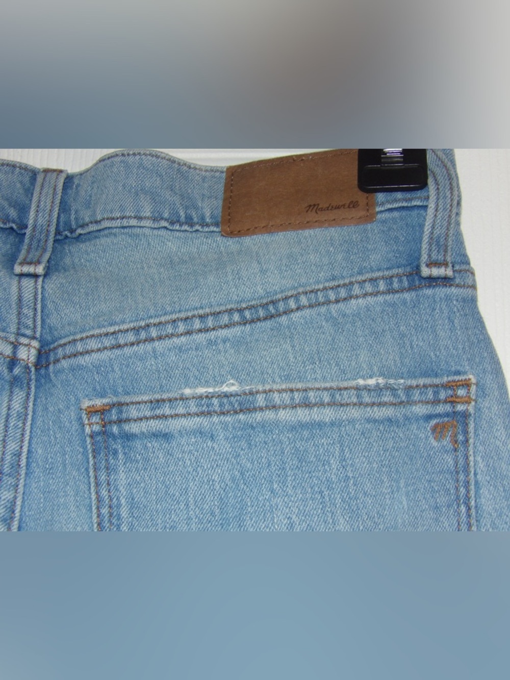 Madewell Light Blue Straight Leg Women's Jeans - Picture 2 of 8